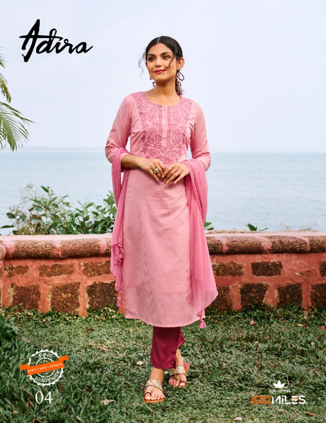 100Miles Adira Kurta Pant Dupatta Set Wholesale Catalog. Purchase Full Catalog Of Kurta Pant Dupatta Set In Wholesale Price Online