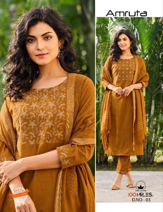 100Miles Amruta Handloom Readymade Dress Wholesale Catalog, Buy Full Catalog of 100Miles Amruta Handloom Readymade Dress At Wholesale Price