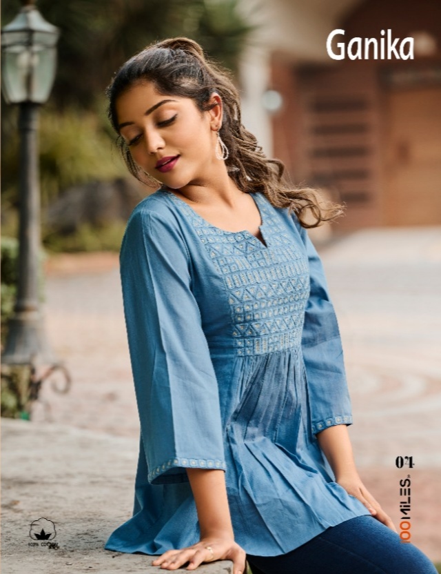 100Miles Ganika Cotton Western Top Wholesaler Catalog, Buy Full Catalog of 100Miles Ganika Cotton Western Top At Wholesale Price