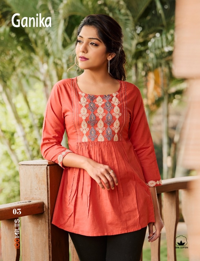 100Miles Ganika Cotton Western Top Wholesaler Catalog, Buy Full Catalog of 100Miles Ganika Cotton Western Top At Wholesale Price