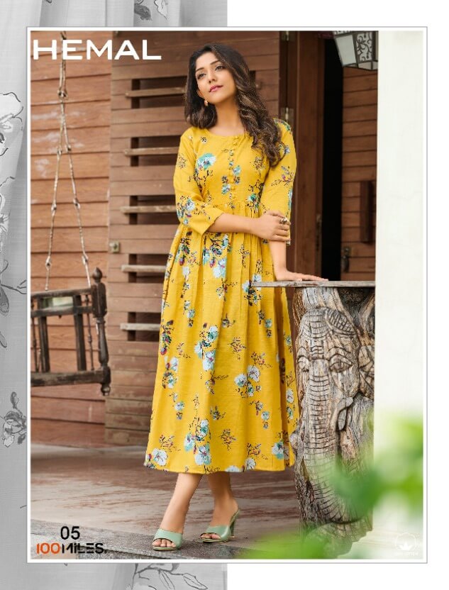 100Miles Hemal Ladies Gown Catalog In Wholesale Price, Purchase Full Catalog of 100Miles Hemal In Wholesale Price Online