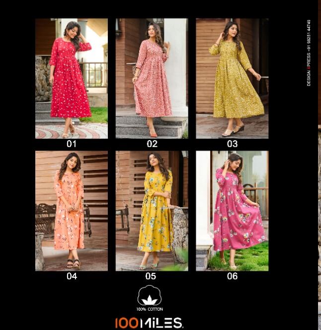 100Miles Hemal Ladies Gown Catalog In Wholesale Price, Purchase Full Catalog of 100Miles Hemal In Wholesale Price Online