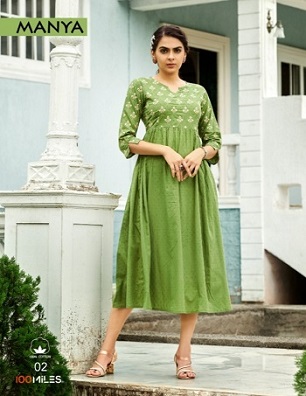 100Miles Manya Long Dress wholesale catalog, Buy Full catalog Of 100Miles Manya Long Dress At wholesale Price