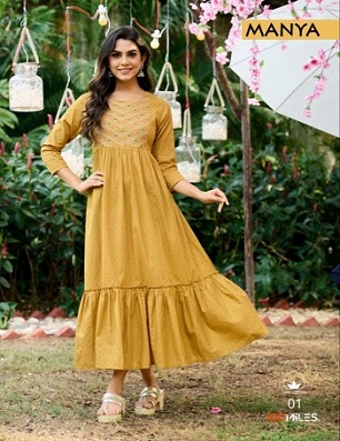 100Miles Manya Long Dress wholesale catalog, Buy Full catalog Of 100Miles Manya Long Dress At wholesale Price