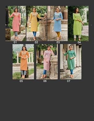 100Miles Mihika Kurtis wholesale catalog, Buy Full catalog Of 100Miles Mihika Kurtis At wholesale Price