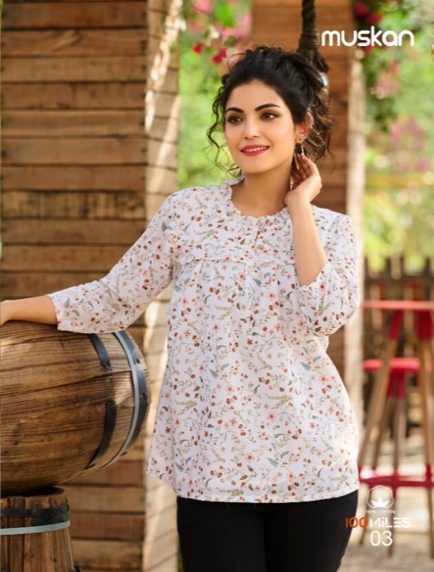 100Miles Muskan Georgette Western Top Wholesale Catalog, Buy Full Catalog of 100Miles Muskan Georgette Western Top At Wholesale Price