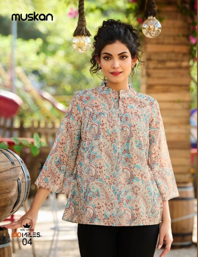 100Miles Muskan Georgette Western Top Wholesale Catalog, Buy Full Catalog of 100Miles Muskan Georgette Western Top At Wholesale Price