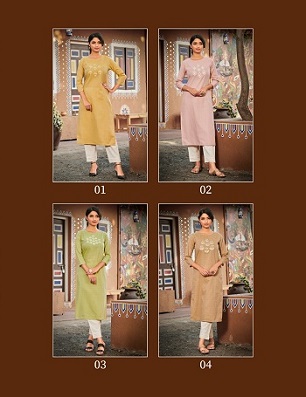 100Miles Natalia Cotton Kurtis Wholesale Catalog, Buy Full Catalog of 100Miles Natalia Cotton Kurtis At Wholesale Price