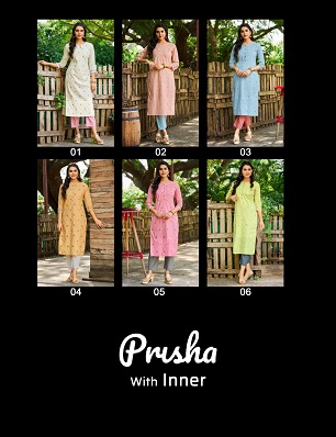 100Miles Prisha Kurtis Wholesale Catalog, Buy Full Catalog of 100Miles Prisha Kurtis At Wholesale Price