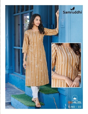 100Miles Samruddhi Kurti Wholesale Catalog, Buy Full Catalog of 100Miles Samruddhi Kurti At Wholesale Price