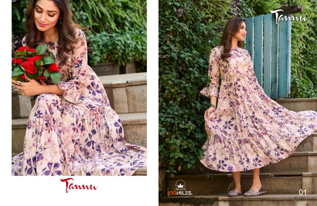 100Miles Tannu Georgette Kurtis Wholesale catalog, Buy Full Catalog of 100Miles Tannu Georgette Kurtis At Wholesale Price