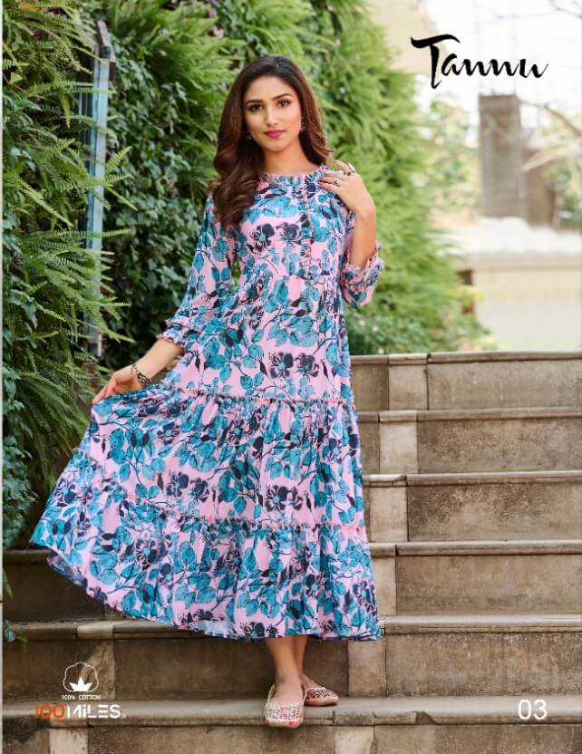 100Miles Tannu Georgette Kurtis Wholesale catalog, Buy Full Catalog of 100Miles Tannu Georgette Kurtis At Wholesale Price