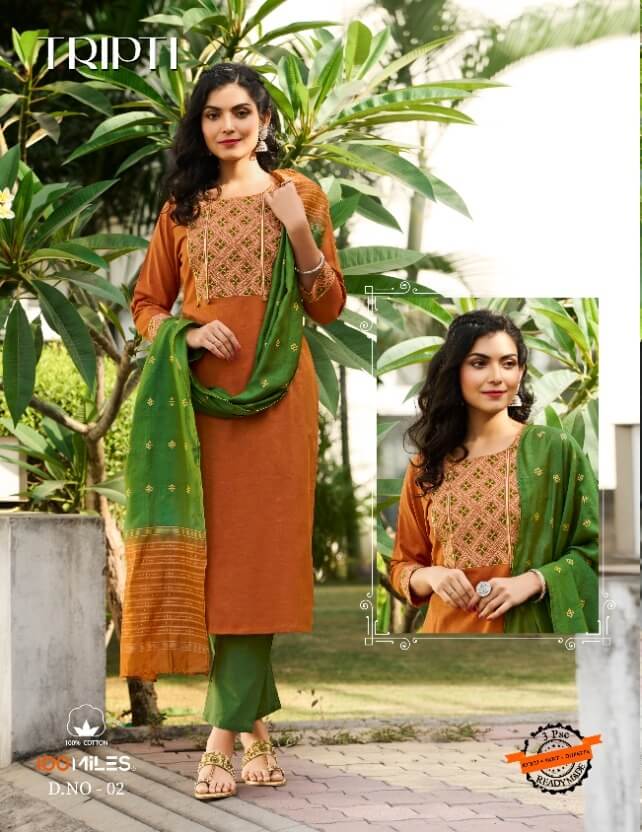 100Miles Tripti Readymade Dress Wholesale Collection, Buy Full catalog of 100Miles Tripti Readymade Dress At Wholesale Price Online