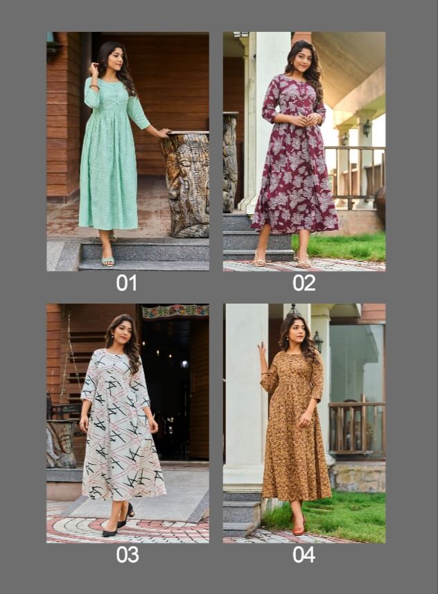 100Miles Turvi Ladies Gown Catalog In Wholesale Price. Purchase Full Catalog of 100Miles Turvi In Wholesale Price Online