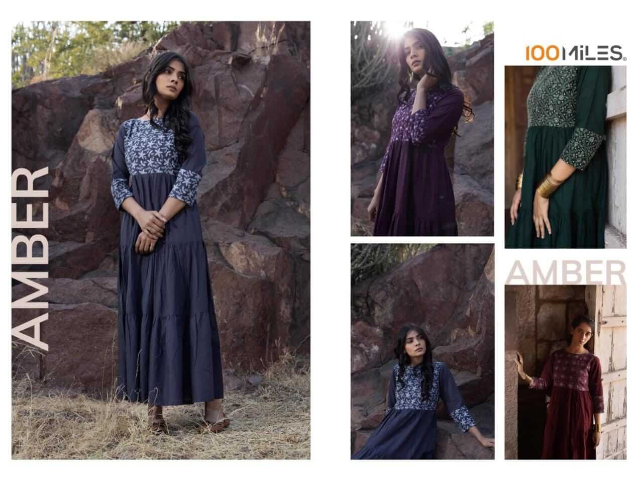 100Miles Amber Heavy Embroidery Dress Catalog in Wholesale, Buy 100Miles Amber Heavy Embroidery Dress Full Catalog in Wholesale Price Online From Vadodara, Surat, Gujarat