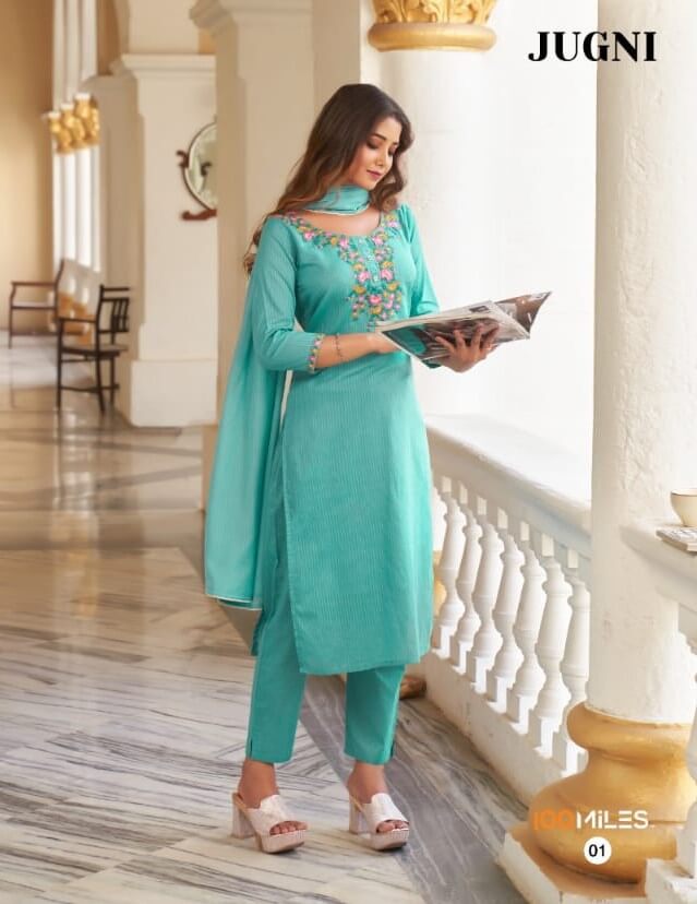 100Miles Jugni Top Bottom Dupatta Set Catalog in Wholesale Price, Buy 100Miles Jugni Top Bottom Dupatta Set Full Catalog in Wholesale Price Online From Aarvee Creation