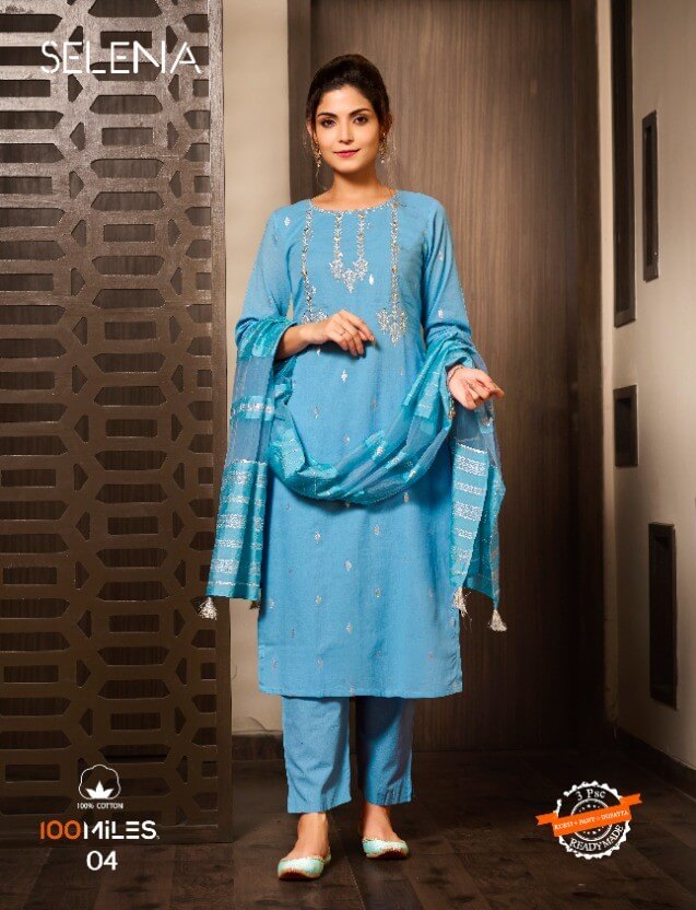 100Miles Selena Readymade Salwar Suits Wholesale Catalog, Buy Readymade Salwar Suits Full Catalog in Wholesale Price Online