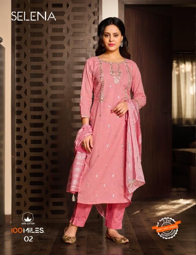 100Miles Selena Readymade Salwar Suits Wholesale Catalog, Buy Readymade Salwar Suits Full Catalog in Wholesale Price Online