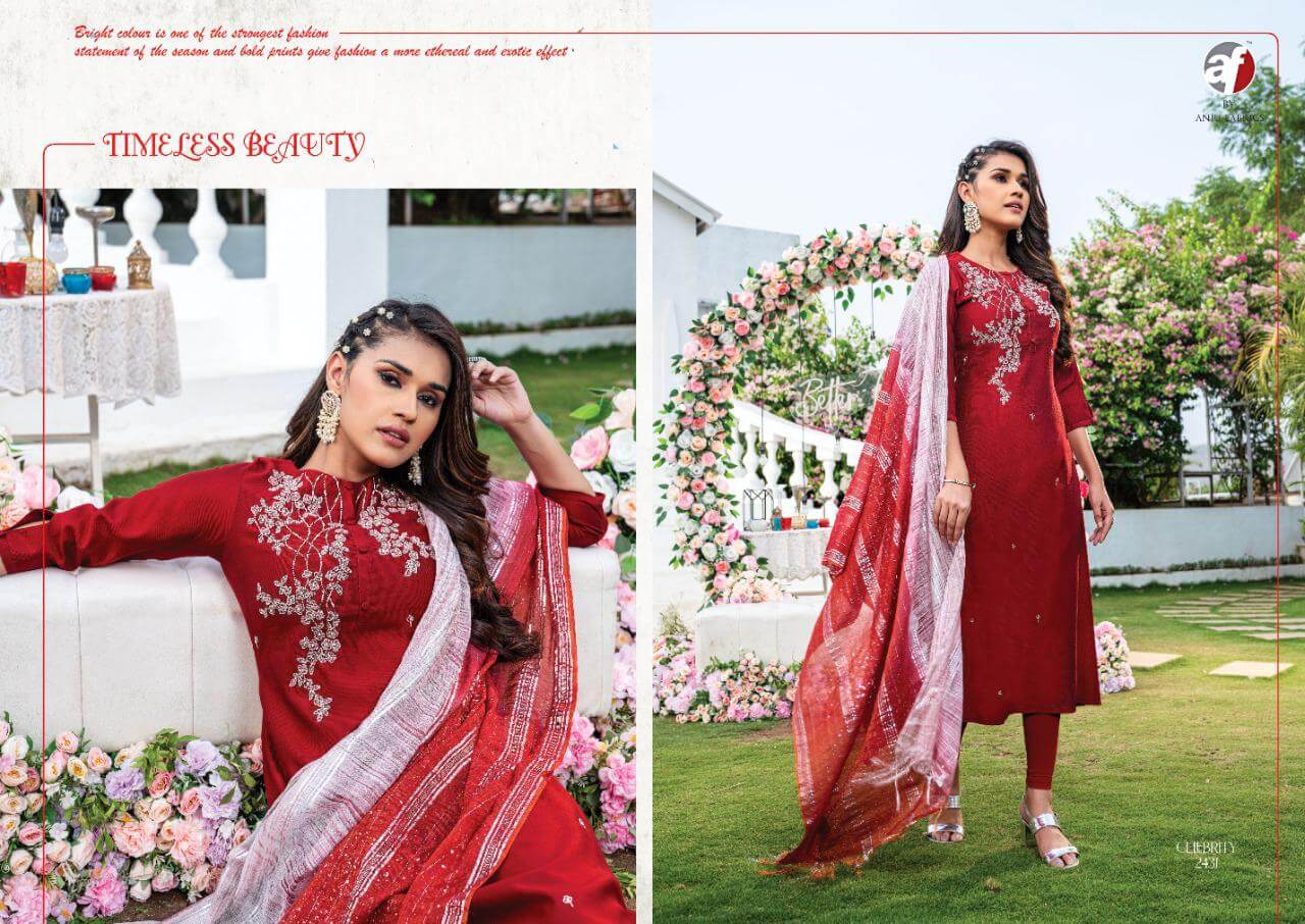 AF Celebrity Vol 8 A Line Kurti With Dupatta Wholesale Catalog. Purchase Full Catalog of A Line Kurti With Dupatta In Wholesale Price Online