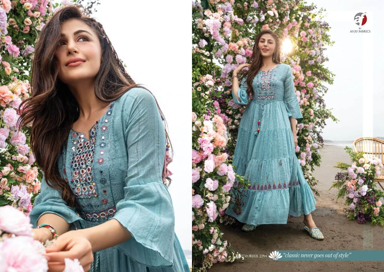 AF Memories Vol 2 Cotton Party Wear Gown Wholesale Catalog. Purchase Full Catalog Of Party Wear Gown In Wholesale Price Online