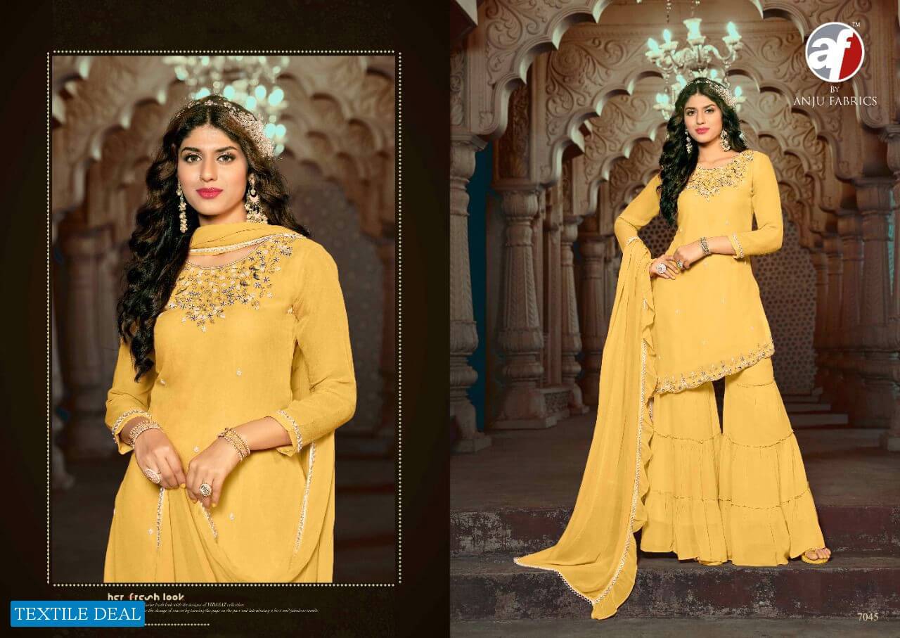 AF Sheesha Vol 2 Kurti Sharara Dupatta Catalog In Wholesale Price. Purchase Full Catalog Of AF Sheesha Vol 2 In wholesale Price Online