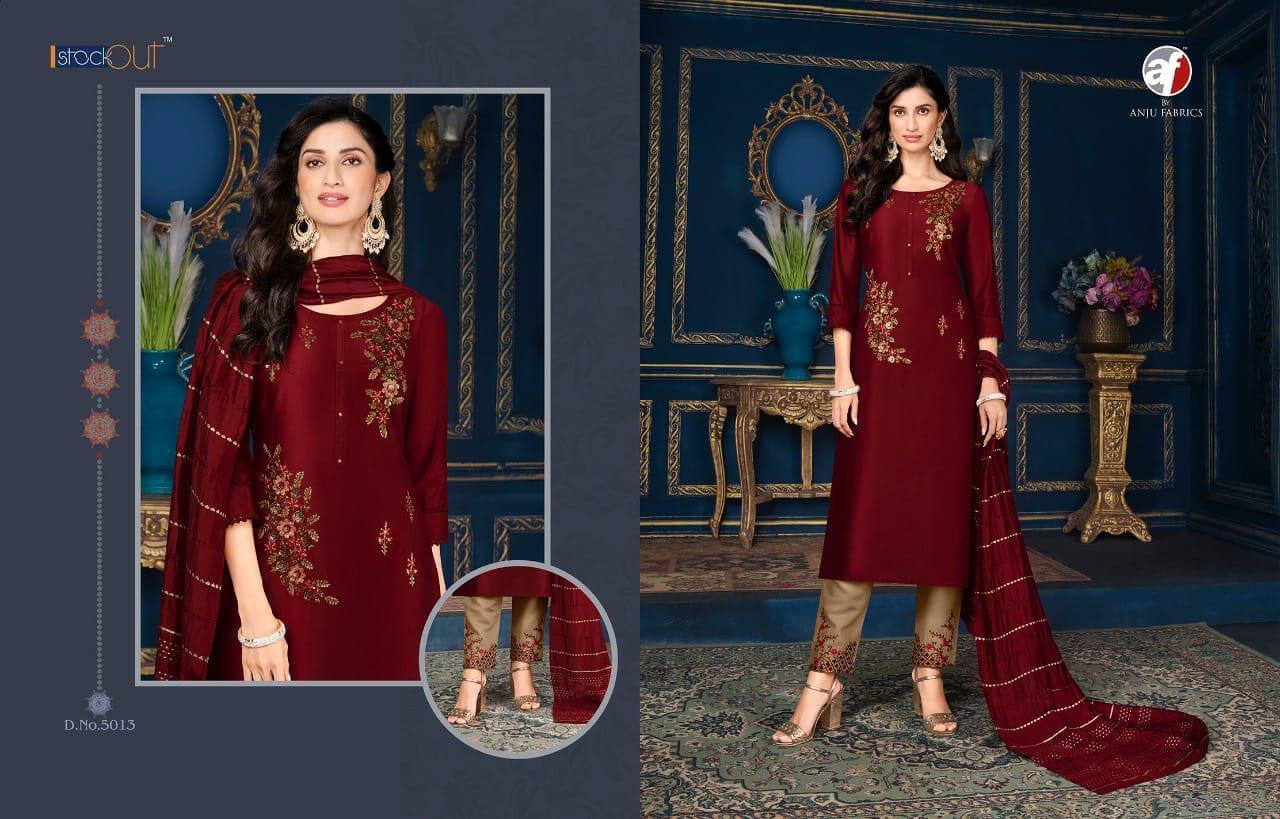 AF Silk Affair Party Wear Dress Wholesale Catalog. Purchase Full Catalog of Party Wear Dress In Wholesale Price Online