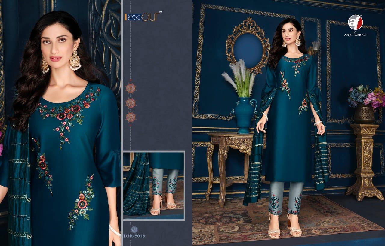 AF Silk Affair Party Wear Dress Wholesale Catalog. Purchase Full Catalog of Party Wear Dress In Wholesale Price Online