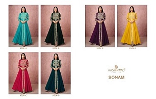 Aashirwad Sonam Free Sizes Readymade Dress Wholesale Catalog, Buy Full Catalog of Aashirwad Sonam Free Sizes Readymade Dress At Wholesale Price