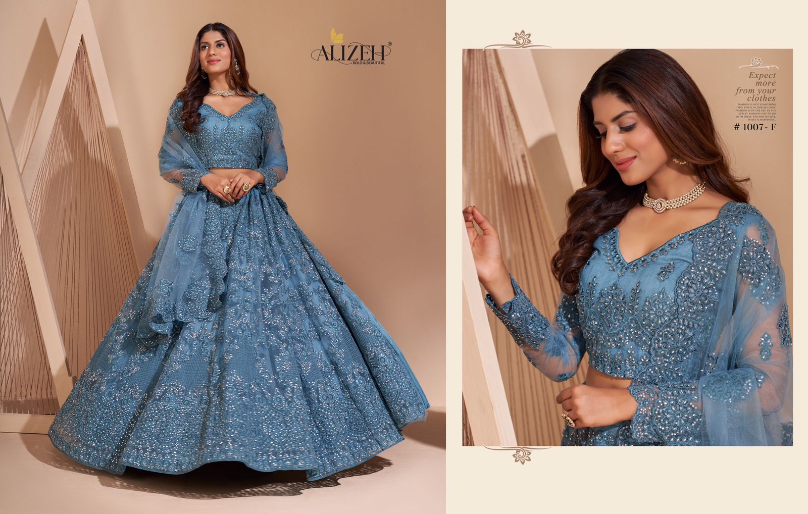 Alizeh Heritage Lehenga Choli Free Size Catalog In Wholesale Rate, Purchase Full Catalog In Wholesale Price Online