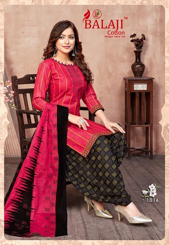 Cotton Printed Low Price Range Dress Materials Wholesale Catalogue Hungama volume 10, Purchase sixteen Pieces unstitched Ladies Dress in Wholesale Price 