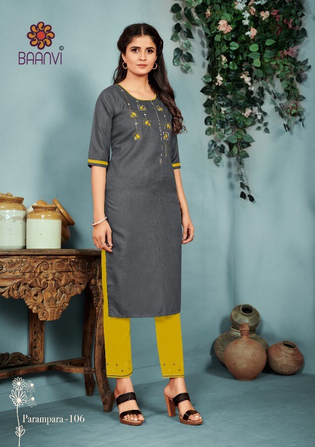 Baanvi Parampara Vol 1 Kurti With Pant Catalog In Wholesale Price. Purchase Full Catalog of Baanvi Parampara Vol 1 In Wholesale Price Online