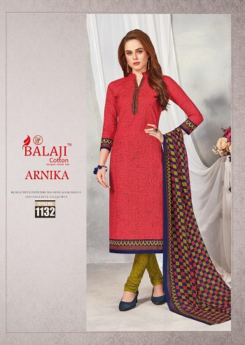 Balaji Cotton Arnika Vol 9 Cotton Print Wholesale Dress Material Catalogue. Balaji Presents Arnika Vol 9 Cotton Printed Unstitched Dress Material Wholesaler Catalogue Online. Buy Low Range Cotton Dress Material Online For Business. Balaji Arnika 16 Designs Wholesale Womens Dress Material Wholesale Bunch. Balaji Arnika Vol 9 Cotton Top Cotton Bottom And Chiffon Dupatta Wholesale Bunch