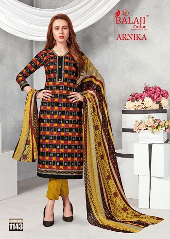 Balaji Cotton Arnika Vol 9 Cotton Print Wholesale Dress Material Catalogue. Balaji Presents Arnika Vol 9 Cotton Printed Unstitched Dress Material Wholesaler Catalogue Online. Buy Low Range Cotton Dress Material Online For Business. Balaji Arnika 16 Designs Wholesale Womens Dress Material Wholesale Bunch. Balaji Arnika Vol 9 Cotton Top Cotton Bottom And Chiffon Dupatta Wholesale Bunch