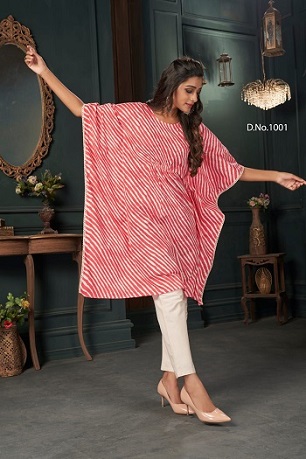 Banwery Cotton Print Kaftans Wholesale Catalog