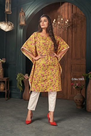 Banwery Cotton Print Kaftans Wholesale Catalog, Buy Full Catalog of Banwery Cotton Print Kaftans At Wholesale Price