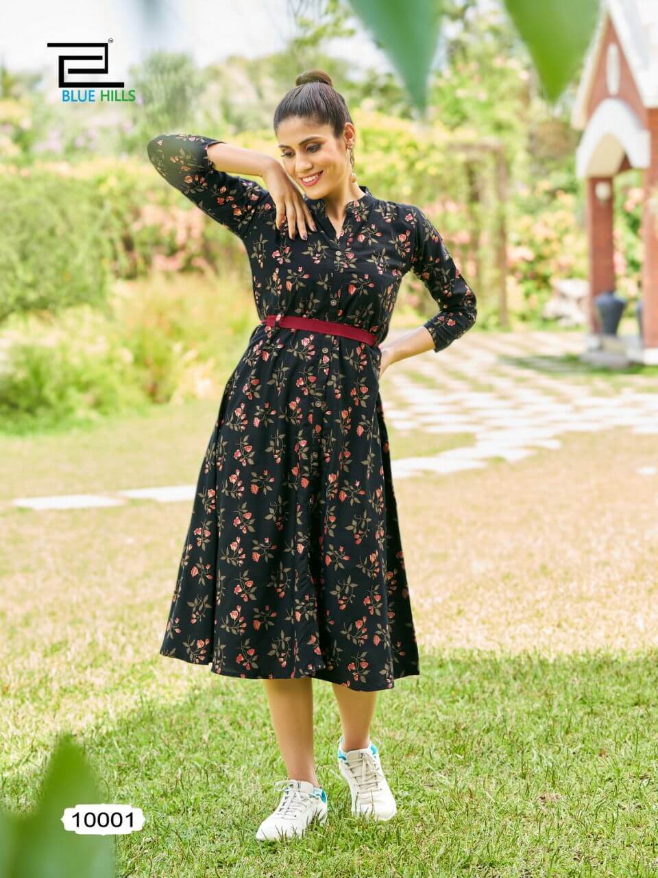 Blue Hills Belt 10 Rayon Kurtis Wholesale Catalog. Purchase Full Catalog of Rayon Kurtis In Wholesale Price Online