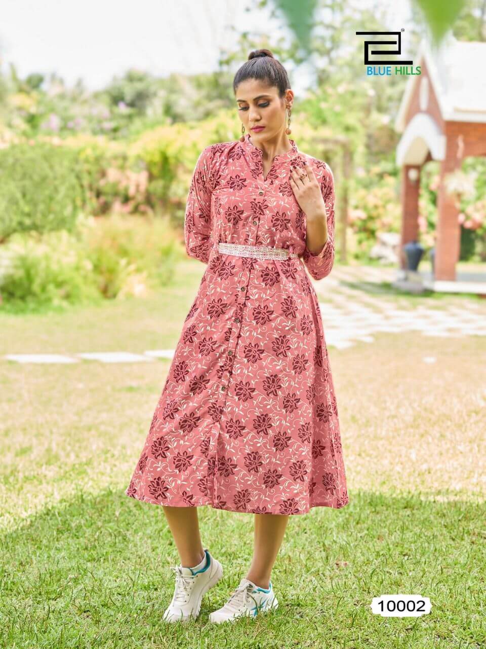 Blue Hills Belt 10 Rayon Kurtis Wholesale Catalog. Purchase Full Catalog of Rayon Kurtis In Wholesale Price Online