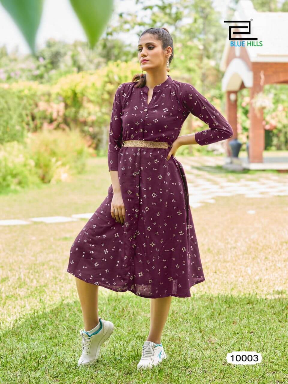 Blue Hills Belt 10 Rayon Kurtis Wholesale Catalog. Purchase Full Catalog of Rayon Kurtis In Wholesale Price Online