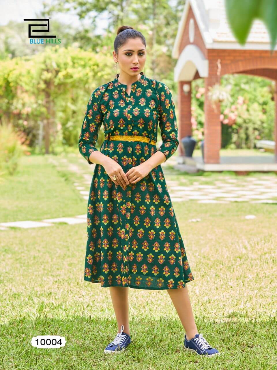 Blue Hills Belt 10 Rayon Kurtis Wholesale Catalog. Purchase Full Catalog of Rayon Kurtis In Wholesale Price Online