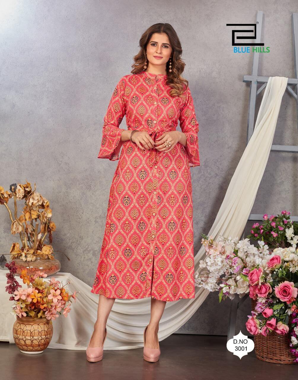 Blue Hills Belt Vol 3 Rayon Kurtis Wholesale Catalog, Buy Full Catalog of Blue Hills Belt Vol 3 Rayon Kurtis At Wholesale Price