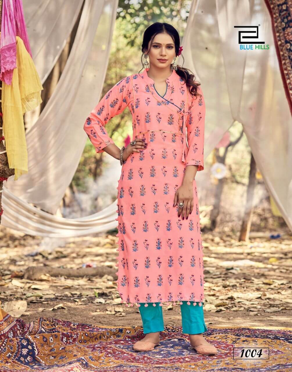 Blue Hills Candy Vol 1 Rayon Kurtis Wholesale Catalog, Buy Full Catalog of Blue Hills Candy Vol 1 Rayon Kurtis At Wholesale Price