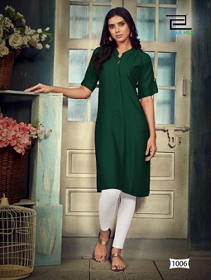 Blue Hills Colorbar Vol 10 Kurtis wholesale catalog, Buy Full catalog of Blue Hills Colorbar Vol 10 Kurtis At wholesale Price