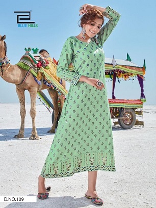 Blue Hills Dessert 1 Kurtis Wholesale Catalog, Buy Full Catalog of Blue Hills Dessert 1 Kurtis At Wholesale Price