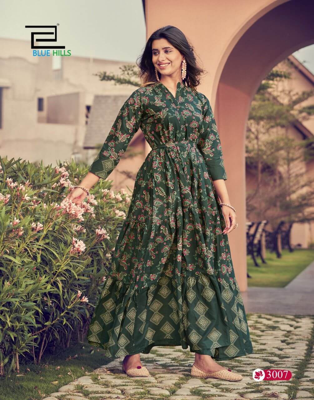 Blue Hills Florencia Vol 3 Party Wear Gown Wholesale Catalog. Purchase Full Catalog of Party Wear Gown In Wholesale Price Online