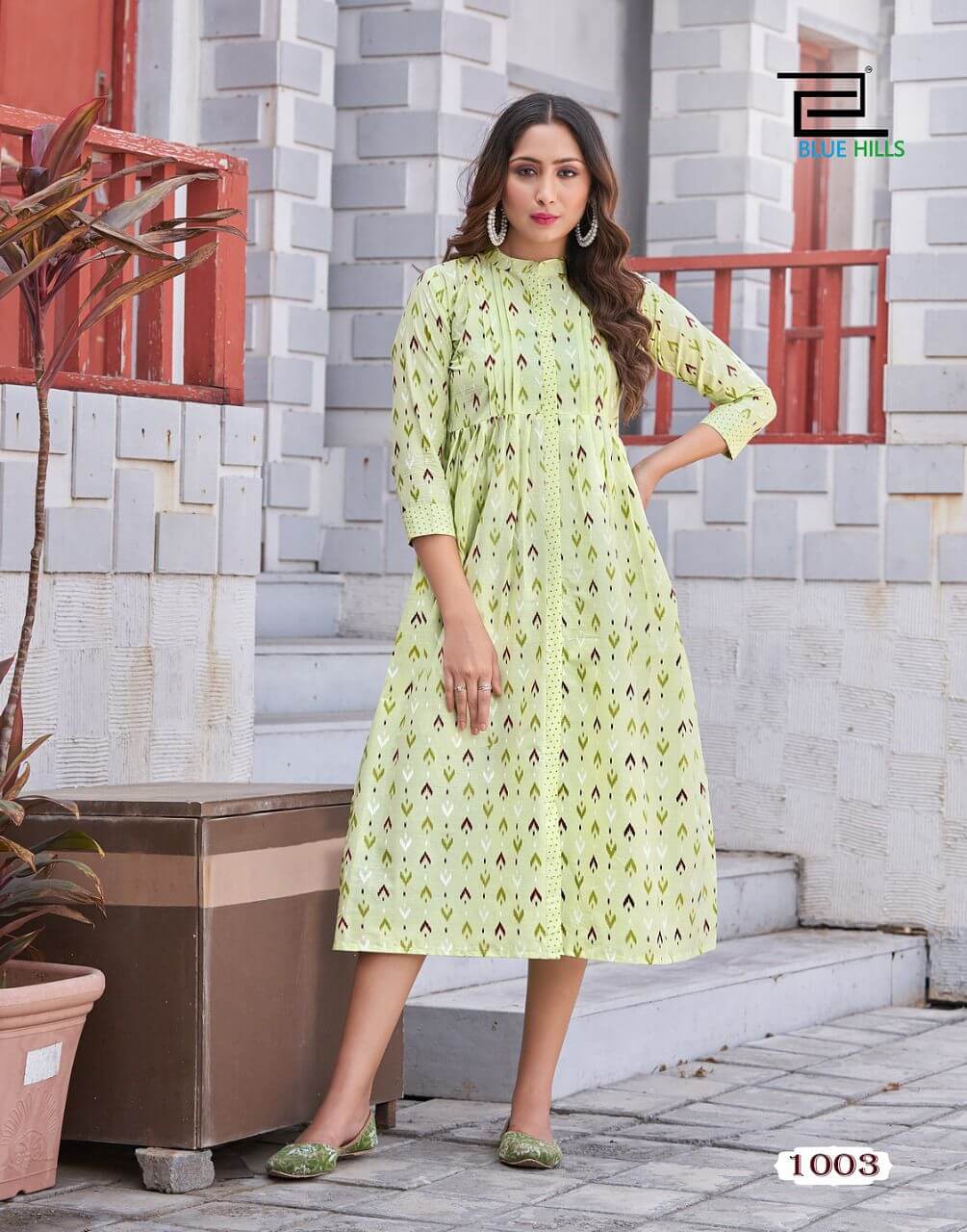 Blue Hills Ikki Cotton Vol 1 Gown Wholesale Catalog. Purchase Full Catalog of Gown In Wholesale Price Online