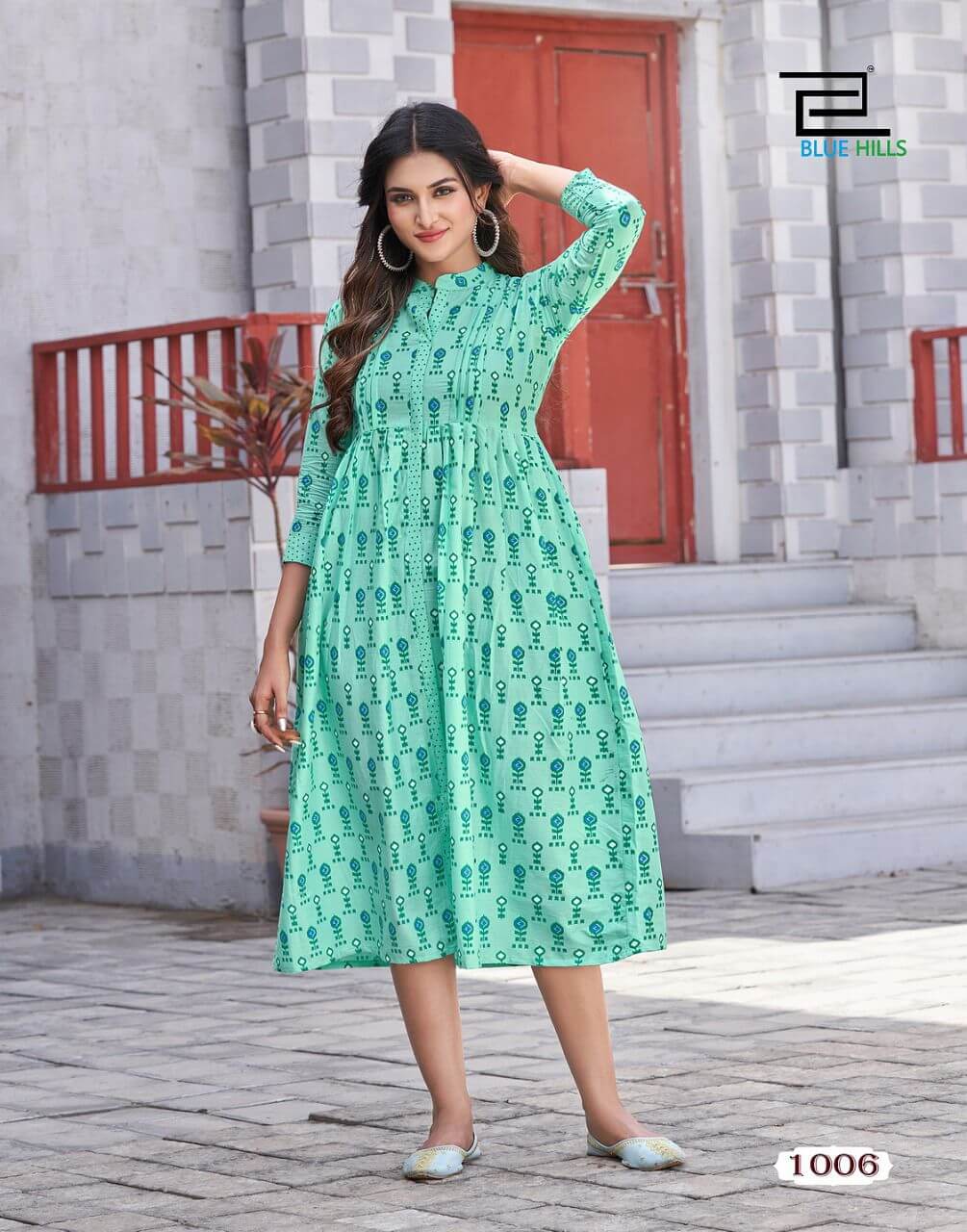 Blue Hills Ikki Cotton Vol 1 Gown Wholesale Catalog. Purchase Full Catalog of Gown In Wholesale Price Online