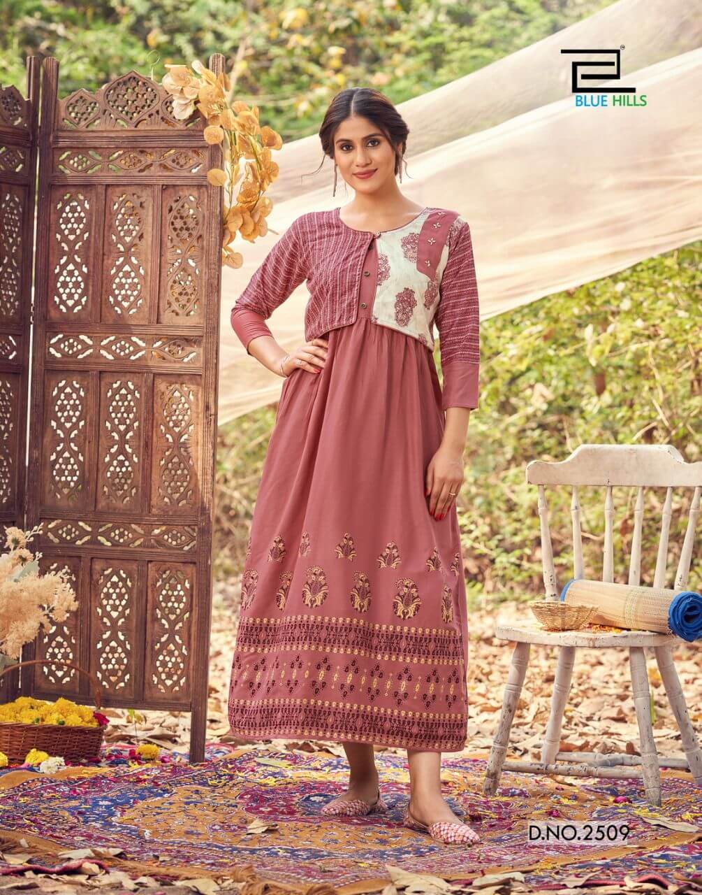 Blue Hills Trend Vol 25 Anarkali Kurti Catalog In Wholesale Price. Purchase Full Catalog of Blue Hills Trend Vol 25 In Wholesale Price Online