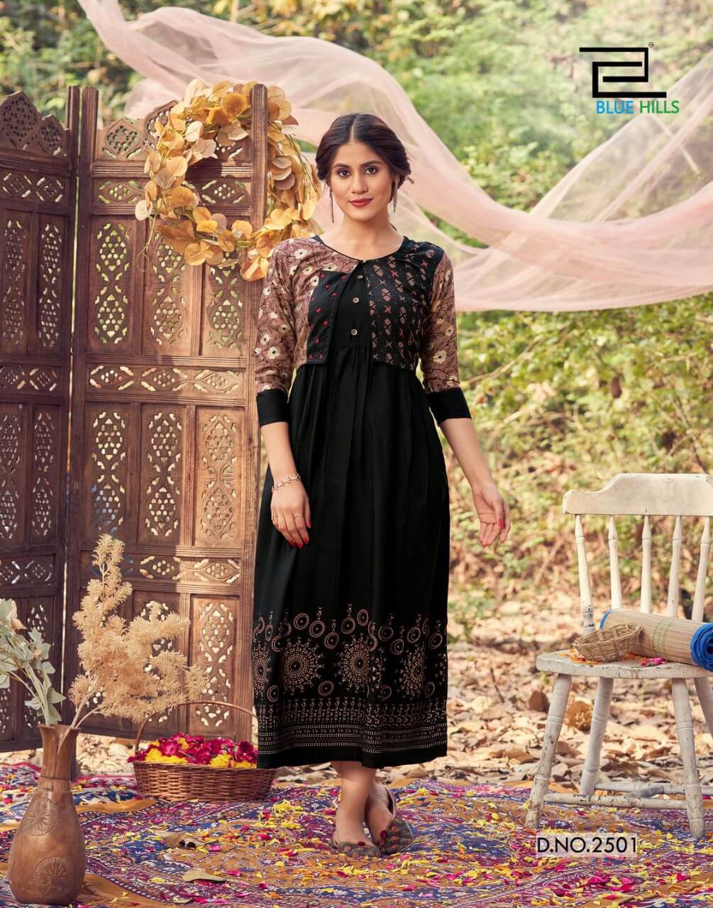 Blue Hills Trend Vol 25 Anarkali Kurti Catalog In Wholesale Price. Purchase Full Catalog of Blue Hills Trend Vol 25 In Wholesale Price Online