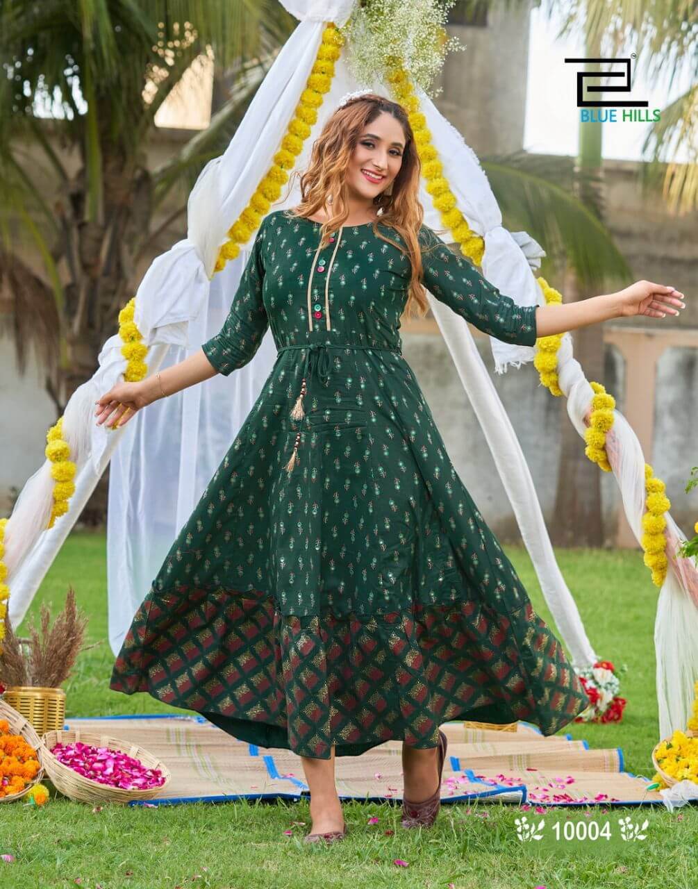 Blue Hills Up To Date Vol 10 Designer Gown Wholesale Catalog. Purchase Full Catalog of Designer Gown In Wholesale Price Online