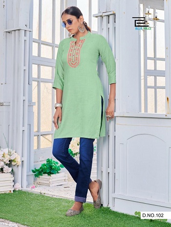 Blue Hills City Light Vo1 Short TOP Kurti Wholesale catalog,Buy Full Catalog of Blue Hills City Light Vol 1 In Wholesale Price 